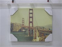 22"x 28" Golden Gate Bridge Canvas Print Decor