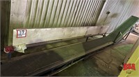 Bagging Conveyor,  25’ Conveyor, 15” belt,
