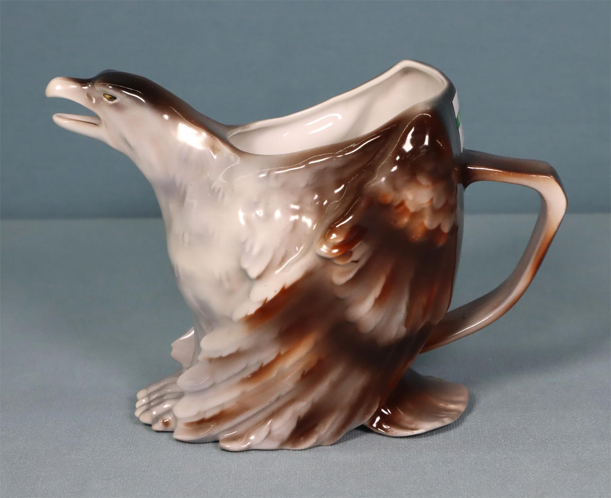 Royal Bayreuth Porcelain Eagle Creamer