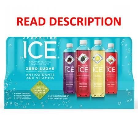 Sparkling Ice Berry Fusion Variety 17oz (24 Pack)