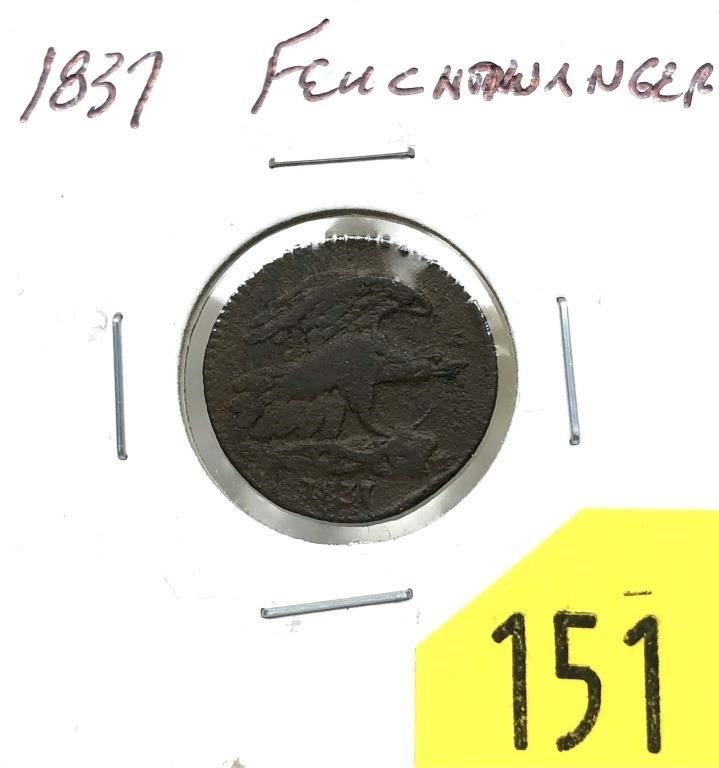 1837 Feuchenwauger cent