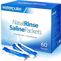 Waterpulse 60 Nasal Rinse Packets,Effective Neti P