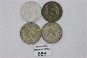 Mexican Silver Coins / 1960/61/61/67
