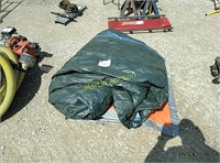 large plastic tarp, concrete isolated blankets (2)