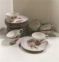 Vintage made in Japan china brunch plates with