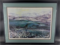 Susan Pennewell Ellis signed and numbered print, d