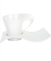 New set of 7 Creative Coffee Cup and Saucer Cafe