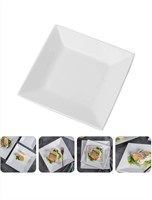 New 3pack Ceramic Square Dinner Plate Porcelain