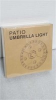 Patio umbrella light