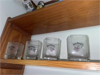 Jack Daniels Liquor Glasses (6)
