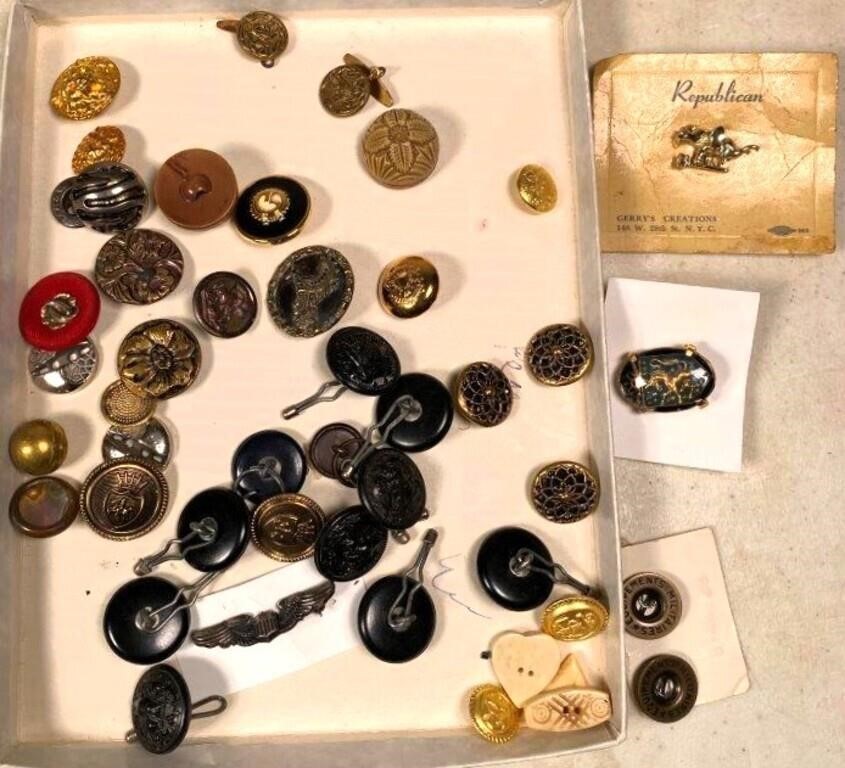 assorted shank buttons