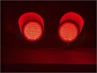 Authentic LED RR Crossing Signal Lights - Note