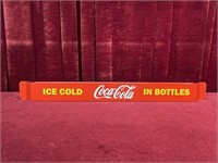 30.25" x 3" Coca-Cola Push Bar - Repro