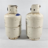 (2) - 10 lb. Propane Cylinders