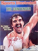Gerry Cooney signed Sports Illustrated cover photo