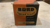 Vintage NOS Burd 542 Std Hudson Piston Ring Set