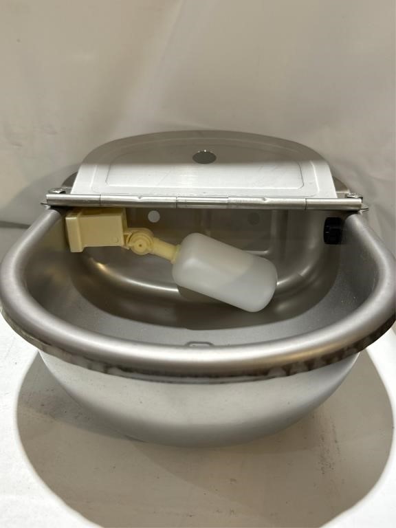 $40 Automatic Animal Water Bowl with Float Valve