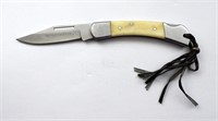 WINCHESTER BONE HANDLE LOCKBACK KNIFE