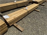 36 - 1in x 4in x 8ft Hemlock Lumber