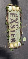 HAPPY EASTER HOME DECOR SIGN
