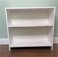 White 3 Tier Book/Storage Shelf