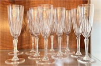 Vintage Crystal Stemware Lot