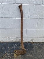 Vintage Wood Handled Ax