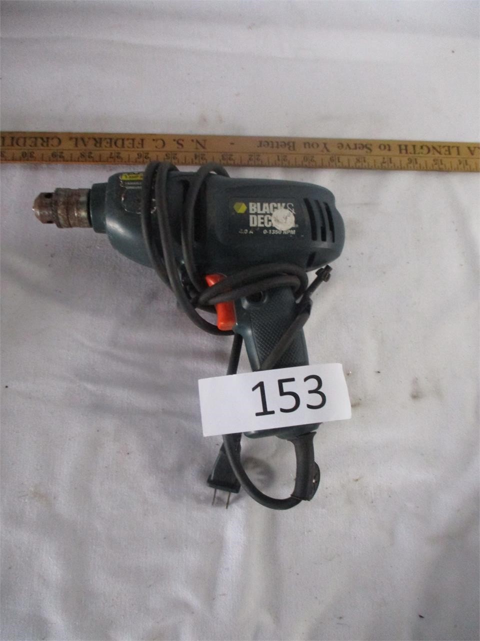 Black and Decker Drill-UNTESTED