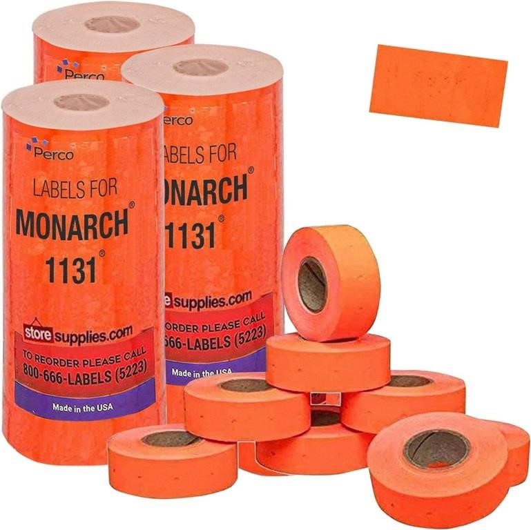 $96 Perco Red Pricing Labels for Monarch 1131