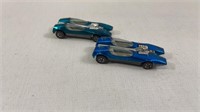 2 1968 Mattel Redline Hot Wheels Splitting Image