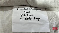 50lb Bag of Crested Wheat Grass Seed