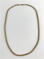 14k SG chain about 20" long