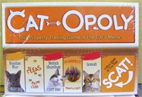 New Sealed Cat~Opoly Property Trading Game