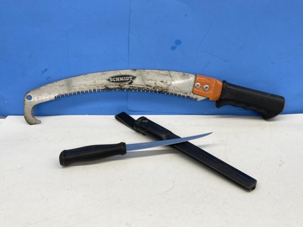 Survival Saw and Fish Filet Knife