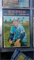 1971 Topps Ron Brand Montreal Expos *Chipped Case