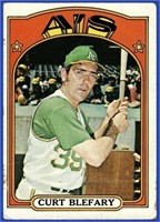 1972 Topps Baseball High #691 Curt Blefary