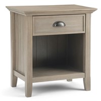 Acadian Night Stand - Distressed Grey $185