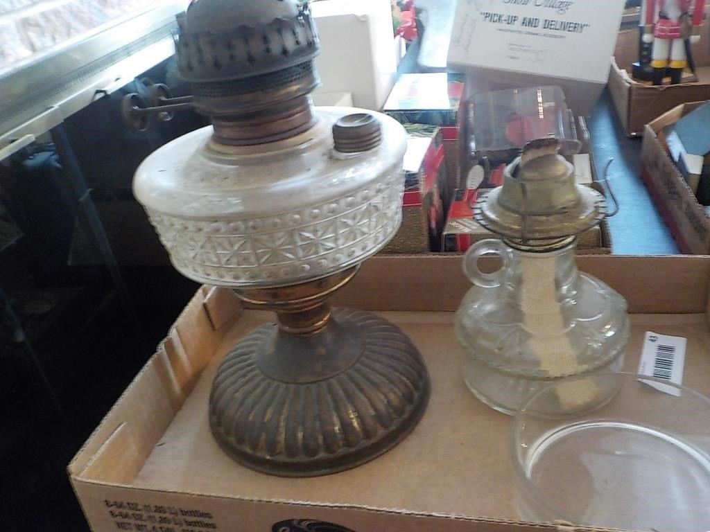 2 Oil lamps