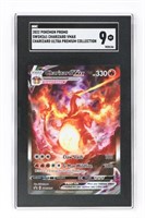 GRADED CHARIZARD VMAX POKEMON CARD