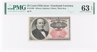 ANTIQUE US FRACTIONAL CURRENCY NOTE