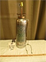 Elkhart Antique Fire Extinguisher Lamp