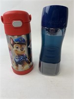 Lot Of 2 Kids Size Water Bottles