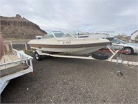 Runabout Boat & Trailer, Chrysler Outboard
