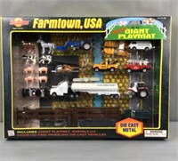 Farm town USA die cast metal toys includes giant