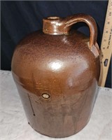 brown crock jug