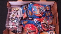 Group of small scale NASCAR replica cars,