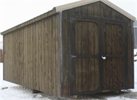 8x16 yard barn w/2 end doors and 1 side door