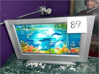 VINTAGE LIGHTUP PICTURE OCEAN THEMED