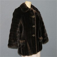 1970's "Russel Taylor" Faux Fur Jacket / Coat