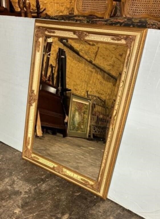 French Provincial Gold Wall Mirror